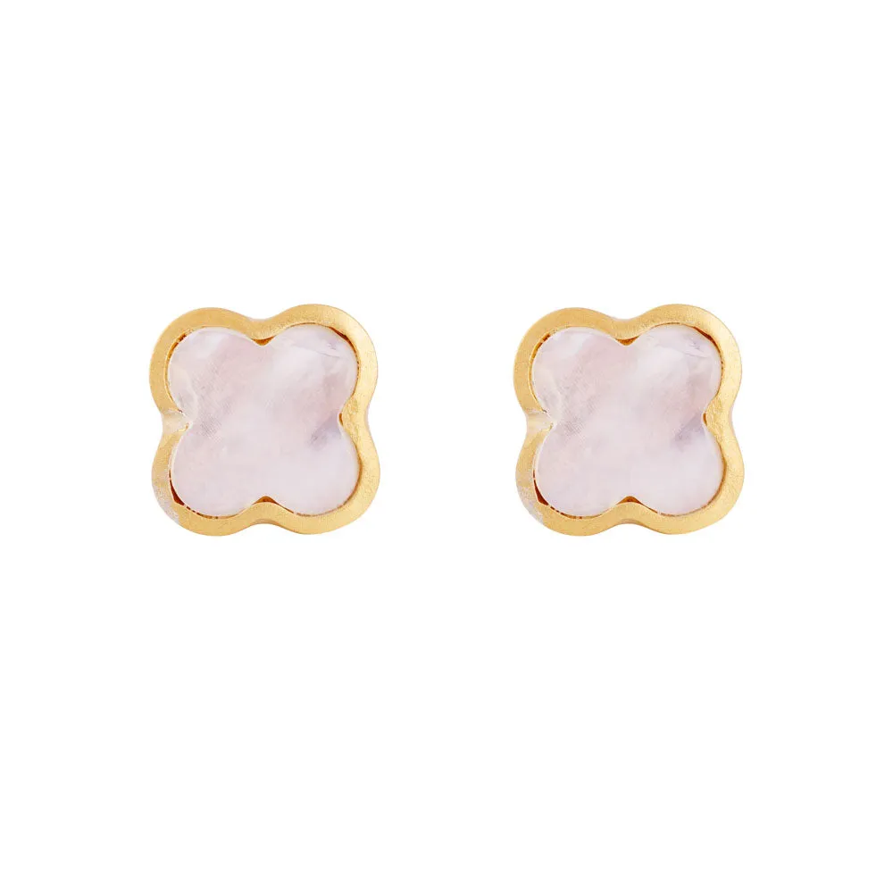 MOTHER OF PEARL STUDS