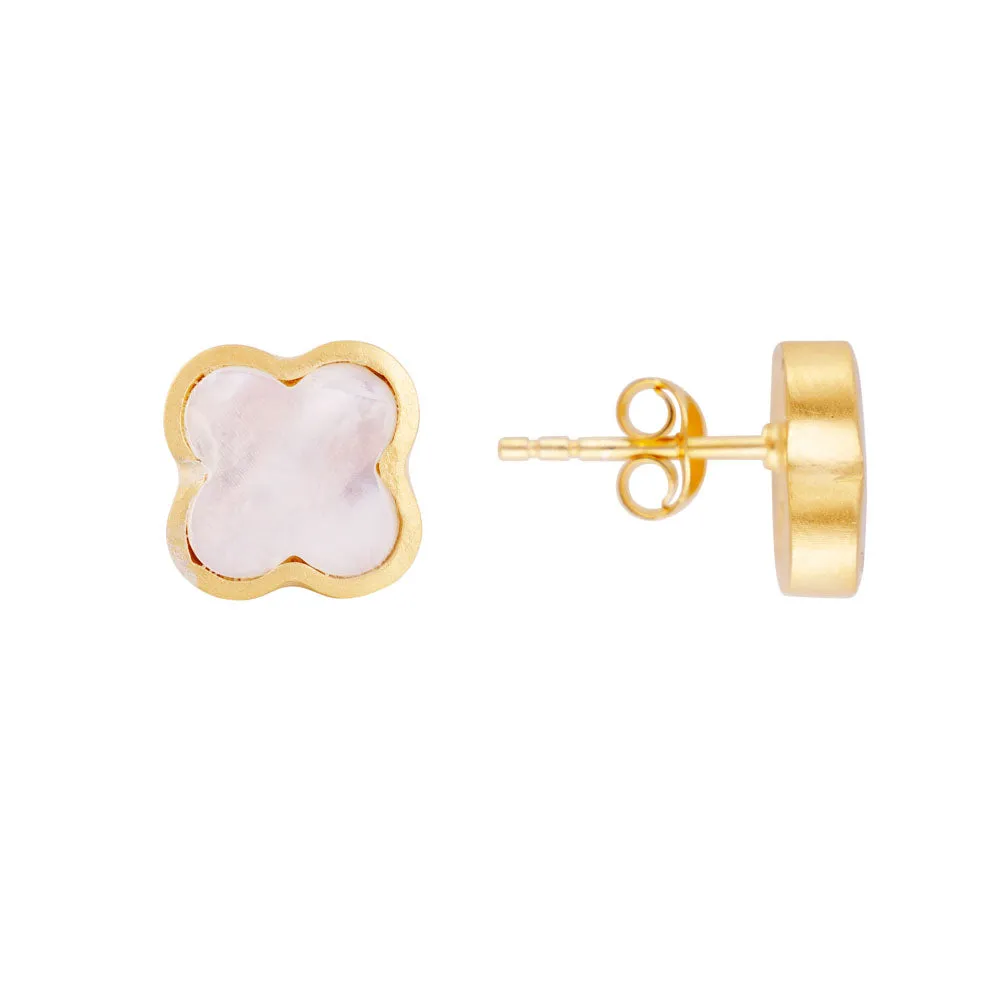 MOTHER OF PEARL STUDS