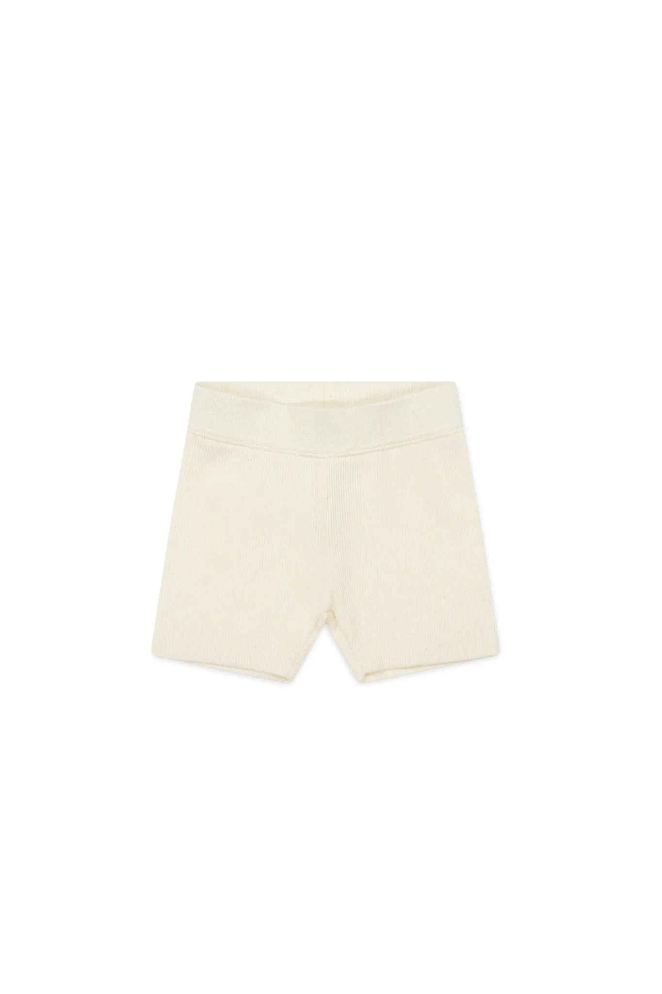 Organic Cotton Fine Rib Elisa Bike Short - Lily Fleck