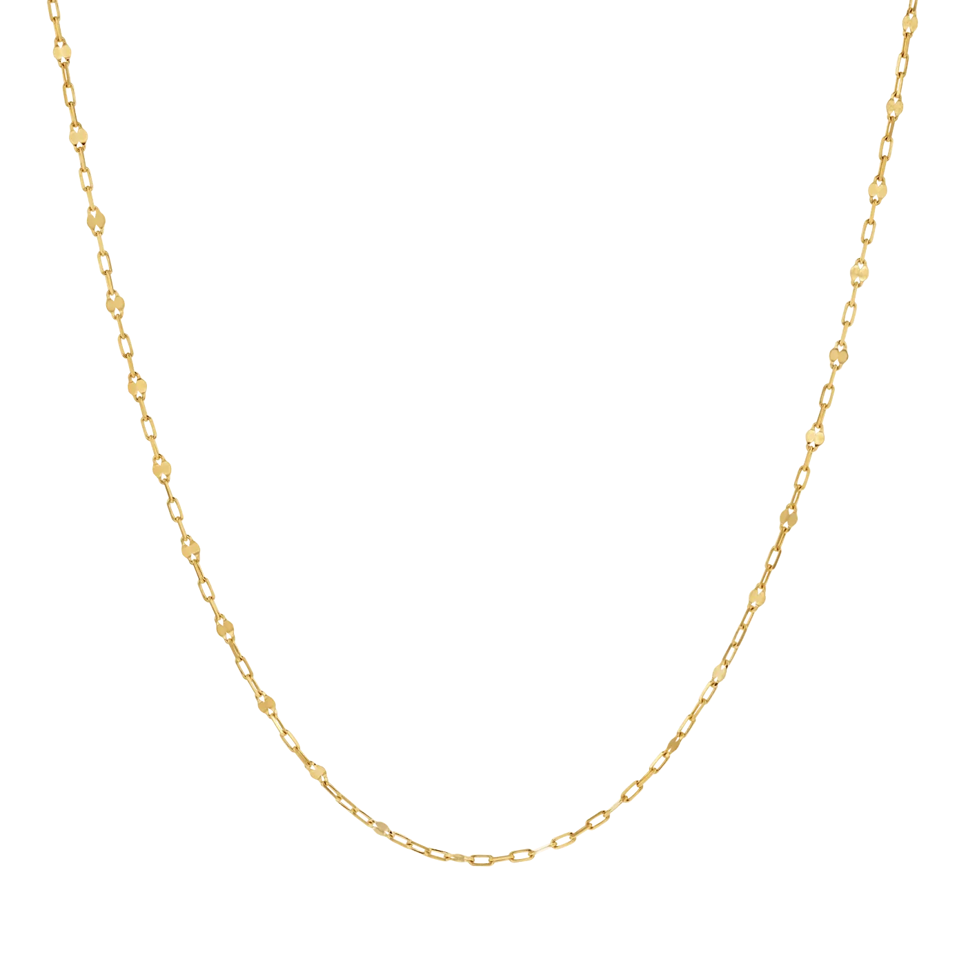 Petite Sequin Chain Necklace