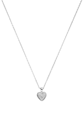 Pure Heart Necklace Silver