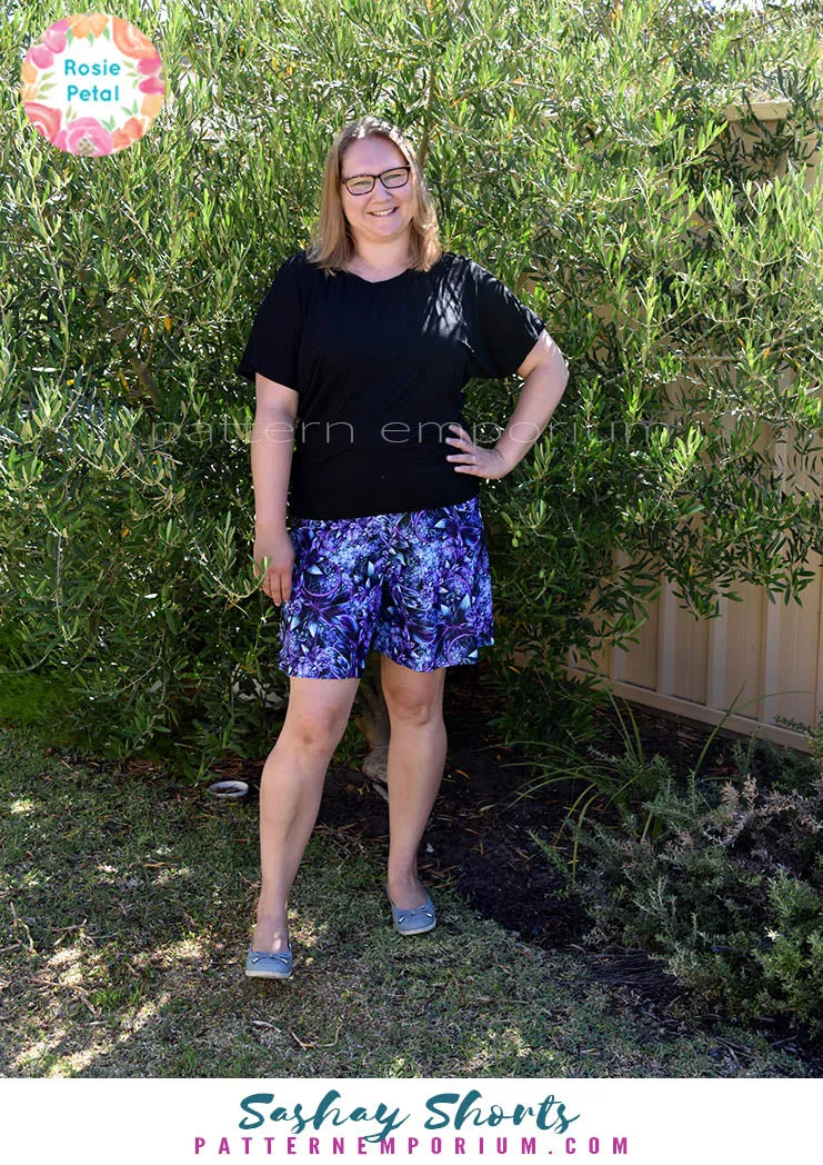 Sashay | Stretch Flared Shorts Sewing Pattern