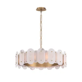 Solara 12 Light Alabaster Pendant