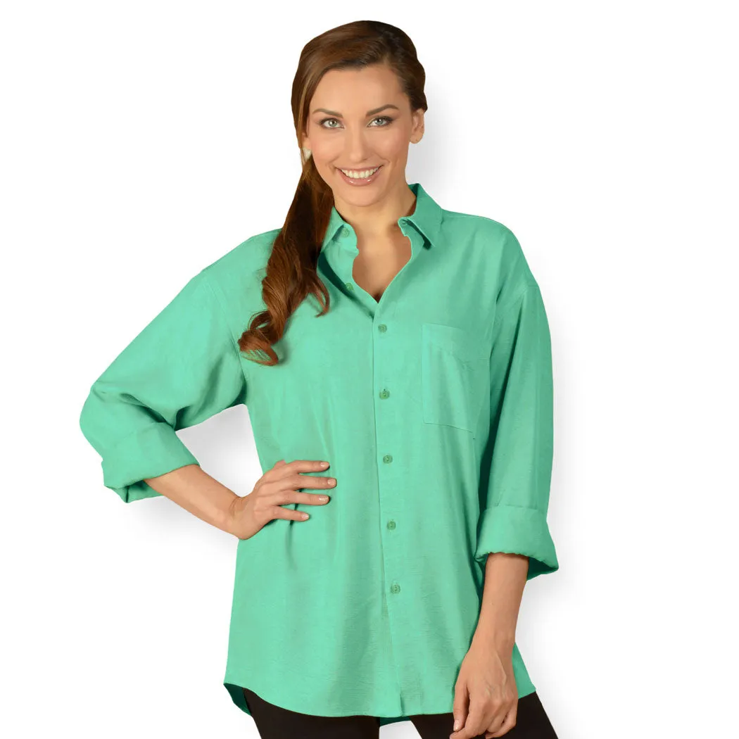 Tianello TENCEL™ Boyfriend Shirt - More Colors