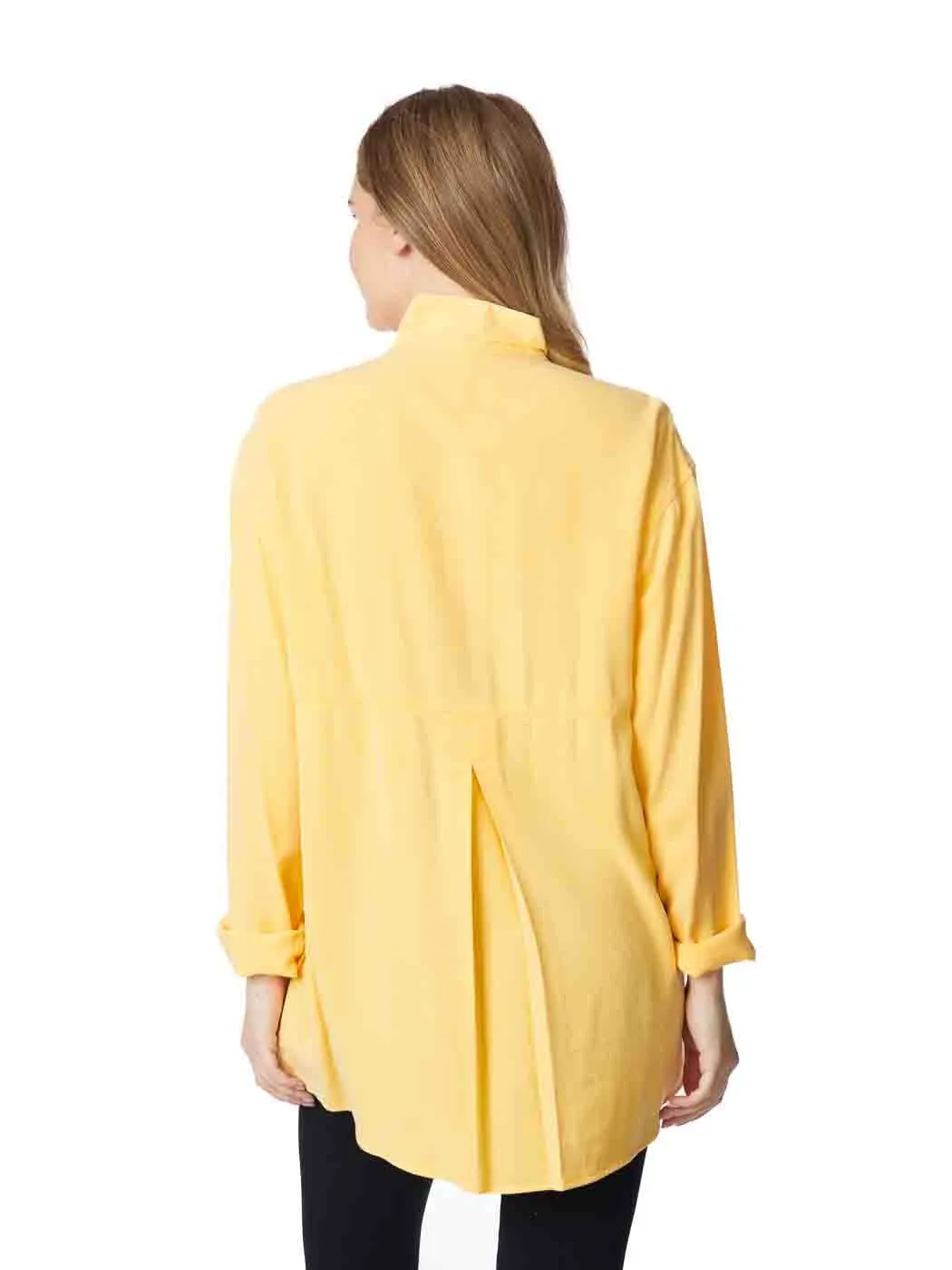 Tianello Tencel Oversized L.S. "Leslie" Blouse