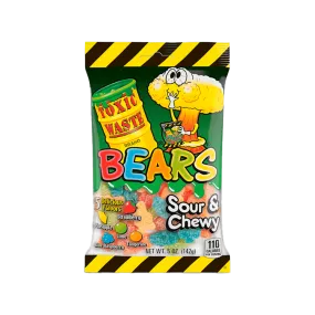 Toxic Waste Bears Bag