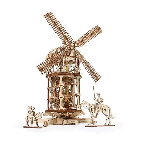 Ugears Tower Windmill ★Mechanical 3D Puzzle Kit Model Toys Gift Present Birthday Xmas Christmas Kids Adults