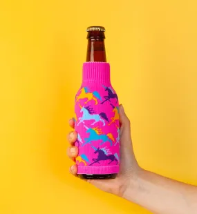 Unicorn FREAKER | knit Beverage Koozie