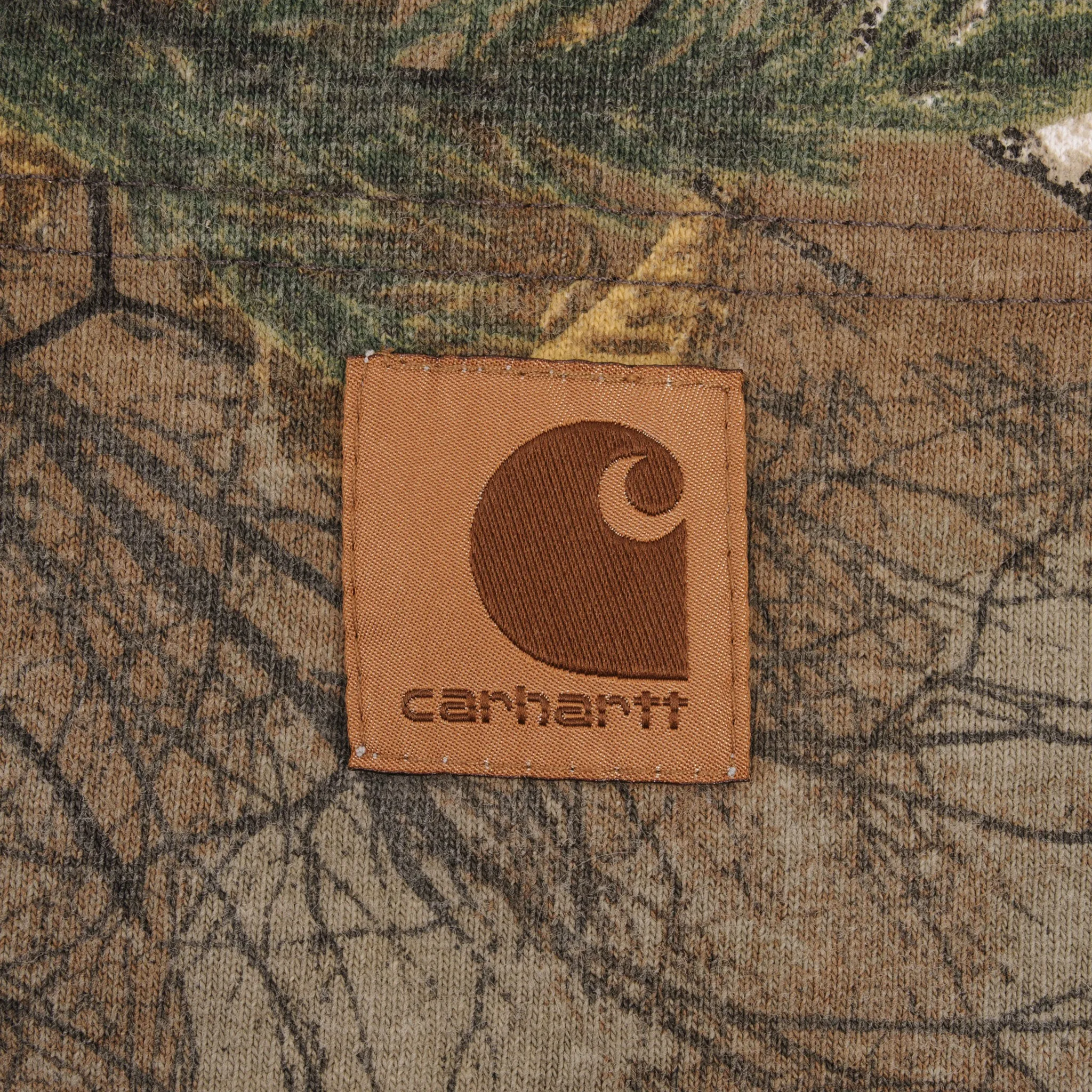 VINTAGE CARHARTT HUNTING REALTREE XTRA CAMO LONG SLEEVE POCKET TEE SHIRT LARGE