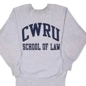 VINTAGE CHAMPION REVERSE WEAVE CWRU LAW SCHOOL SWEATSHIRT 1990S XL MADE IN USA