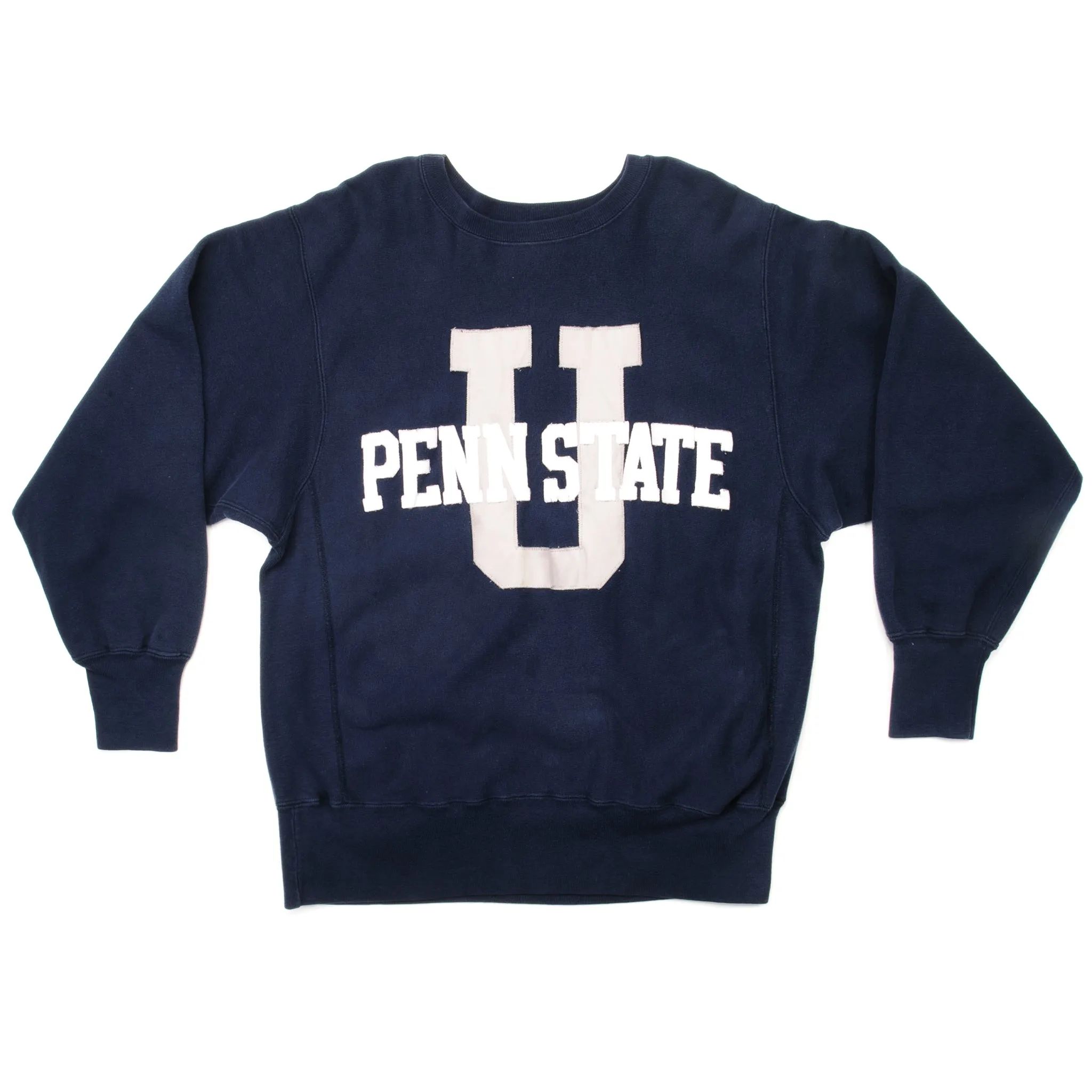 VINTAGE CHAMPION REVERSE WEAVE PENN STATE SWEATSHIRT EARLY 1990s LARGE MADE USA