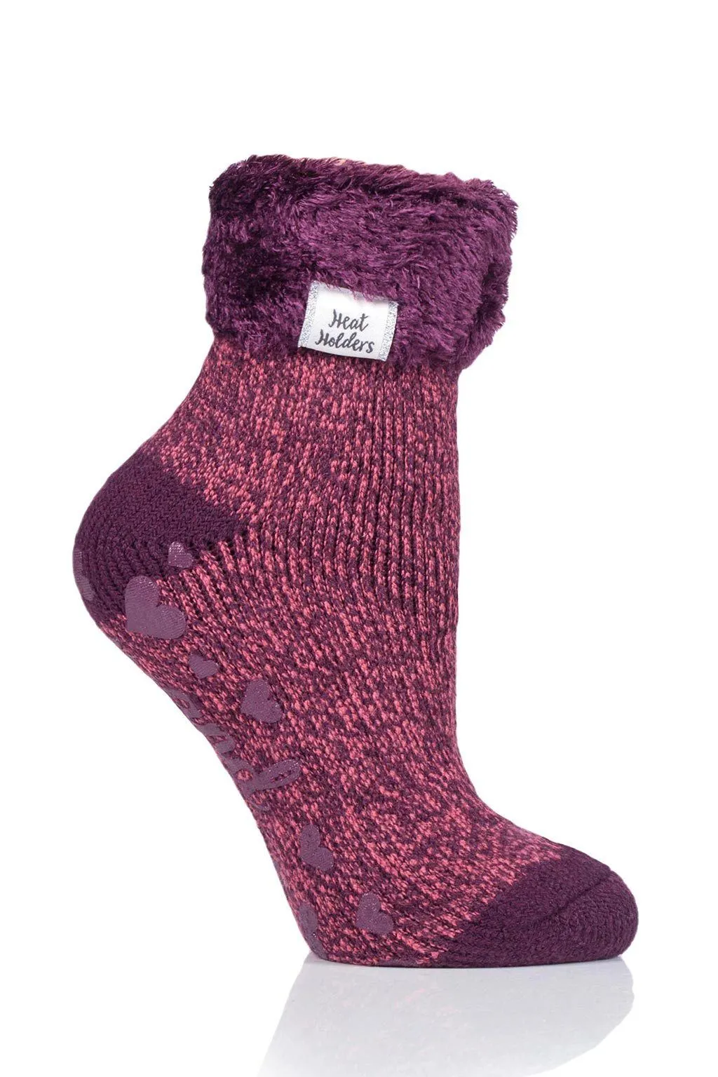 Women's Feather Cuff Lounge Socks